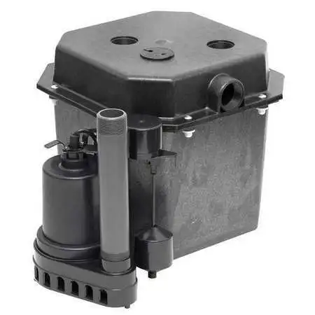 Dayton 12F741 Sink Pump System,1/2 Hp,Thermoplastic