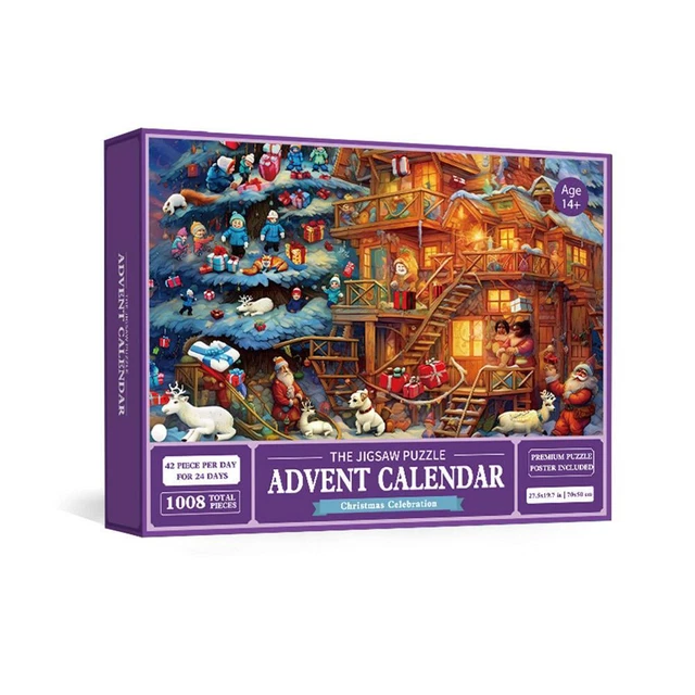 ADVENT CALENDAR 2023 Kids Jigsaw Puzzle Christmas Calendars Hot New