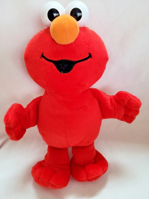 Fisher Price COOKIE Monster  Sesame Street Plush  11"  2002 Stuffed children hug