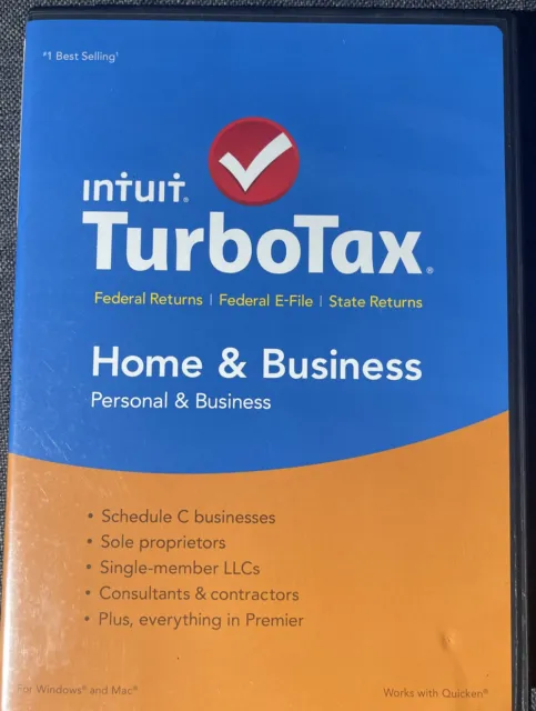 turbotax home  and business. 2015
