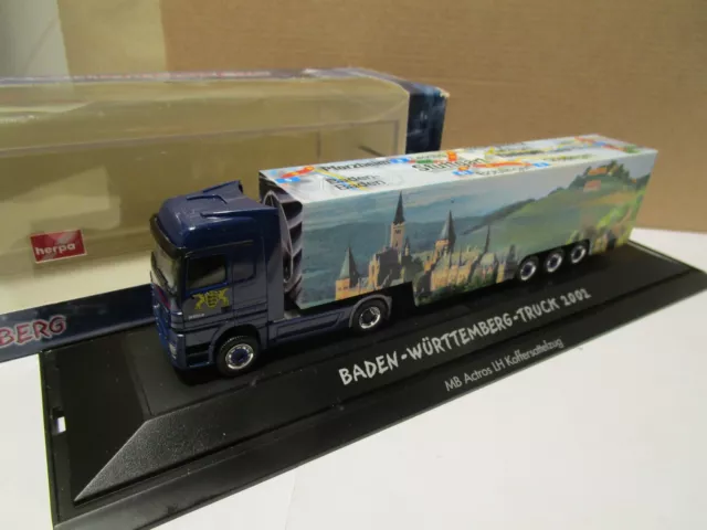 HERPA    ---   SZ  in PC        ---  Baden-Würtemberg Truck    ----   MB