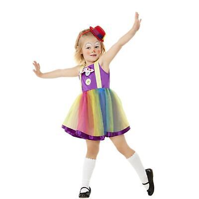 Ragazze Bambini Carino Clown Costume Circo Vestito da Festa Halloween