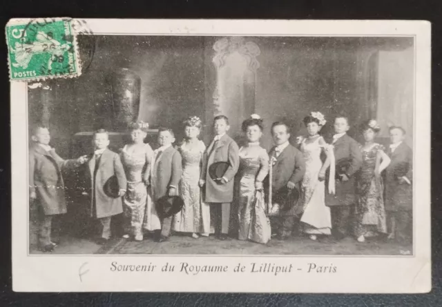 CPA Carte Postale Souvenir Du Royaume De Lilliput Paris