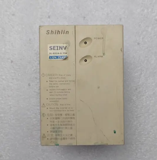 1pc used  Shilin inverter SL-E024-0.75K 220V 0.75KW