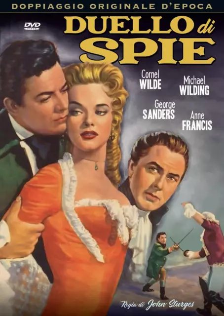 THE SCARLET COAT *1955  / Cornel Wilde / George Sanders* NEW Region 2 DVD