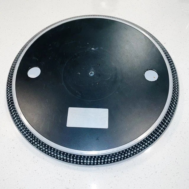 Technics Turntable Platter for SL-1200 / 1210 MK2 Worn Used Works Good Magnet