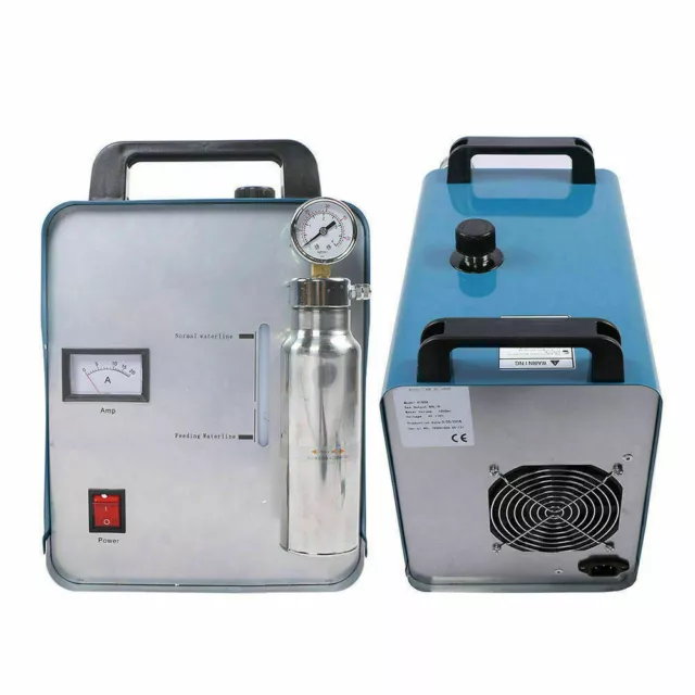 Portable Oxygen Hydrogen Water Welder Flame Polisher Polishing Machine H180 95L