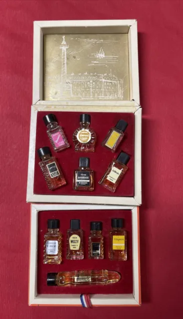 Coffret De 12 Miniatures Parfum / Parfum De France / Charles V Parfumeur