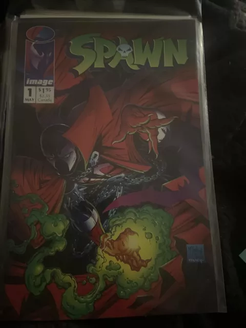 SPAWN #1 May 1992 First Printing Image Comics Todd McFarlane