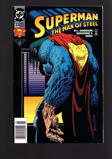 Superman The Man Of Steel Us Dc Comic Vol.1 # 33/'94