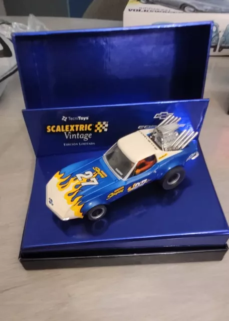 Scalextric Scx Corvette 'Vintage' Dragster Stingray 61180 Limited Edition Boxed