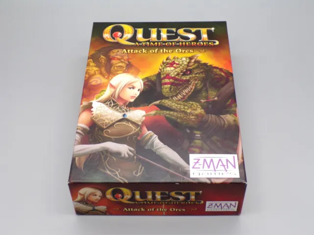 Quest: A Time of Heroes - Attack of the Orcs board game