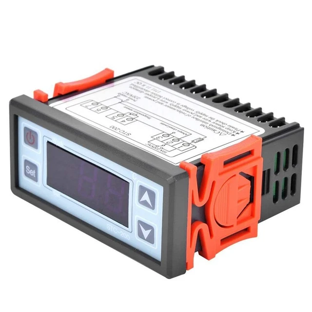 Termostato Digitale DC12V Con Sonda - Regolatore Temperatura -50~110°C