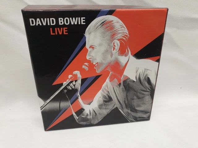 DAVID BOWIE LIVE Cd Boxset 10 Discs Cg B23 £12.50 - PicClick UK