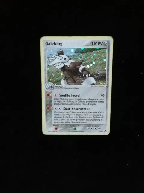 Carte Pokémon  Galeking Holo 2/92  FR  EX Créateurs de légendes