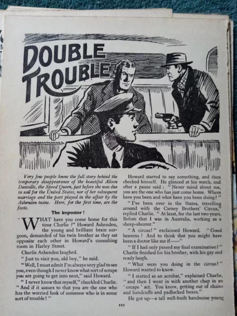 Xm11 Ephemera 1957 short story double trouble