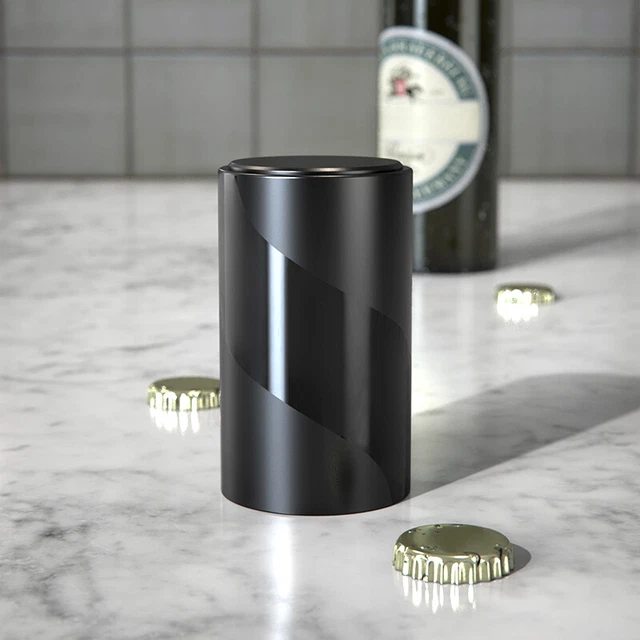 Automatic Beer Opener Bar Creative Gadget Push Wine Beer Cocktail Bottle Opener