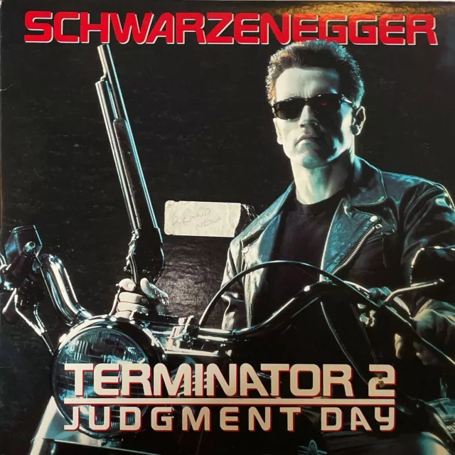 Terminator 2 Movie - James Cameron - Arnold Schwarzenegger - 2 LASERDISCs