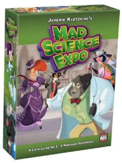 Mad Ciencia Expo Juego de Cartas Nuevo y Sellado