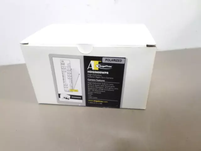 AngelTrax HDQ3600WPR High Definition Interior Bus Security Camera 73.7° View