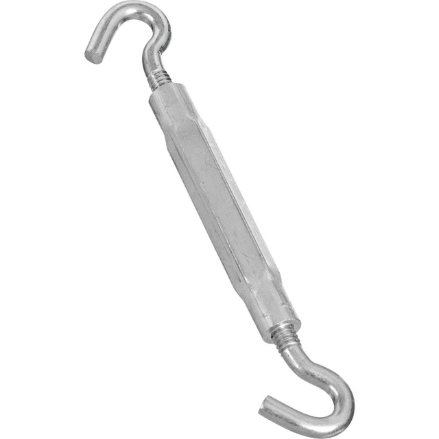 National 1/4 In. x 7-1/2 In. Zinc Hook Turnbuckle N222000 Pack of 10 National