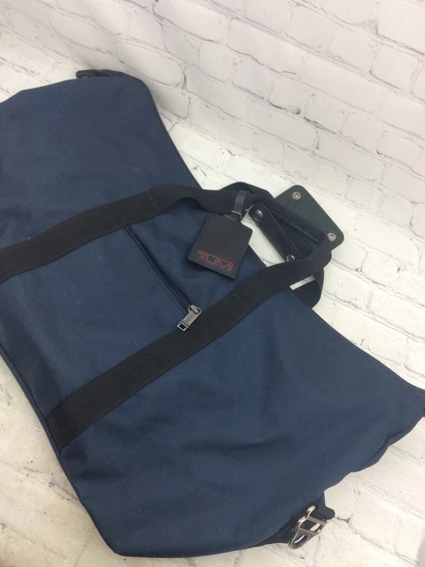 Tumi Blue Alpha Soft Travel Satchel Duffle Bag - 22149NVOP