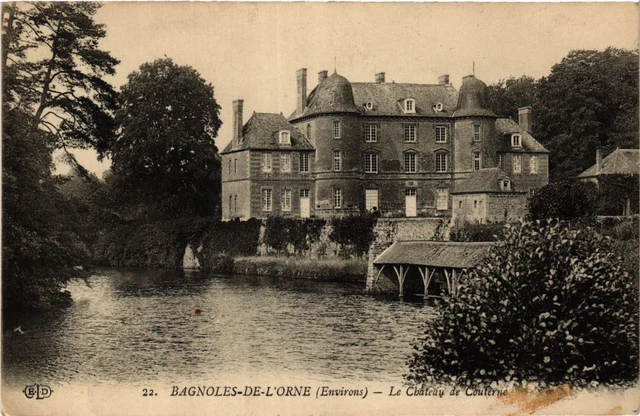 CPA AK BAGNOLES-de-l'ORNE Le Chateau de COUTERNE (414090)
