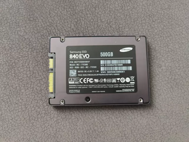 Samsung 840 EVO SATA III 2,5 Zoll 500 GB  SSD  MZ-7TE500