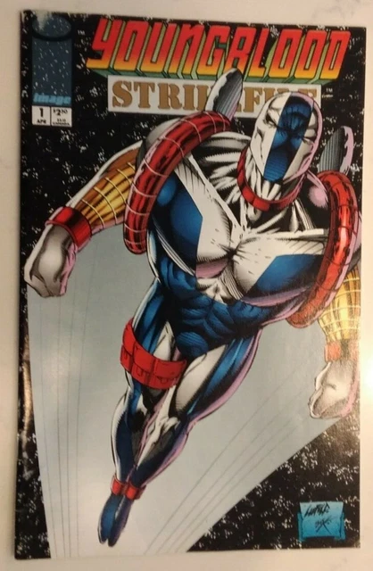 Youngblood Strikefile #1 (1993)  Image Comic Book "First Print /Edition " Nice