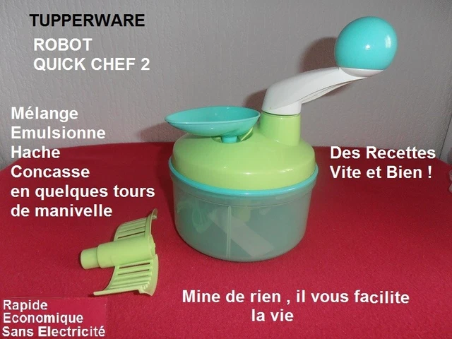 Tupperware Quick Chef - Robot Culinaire Multifonction NEUF Dans Son Carton D'origine