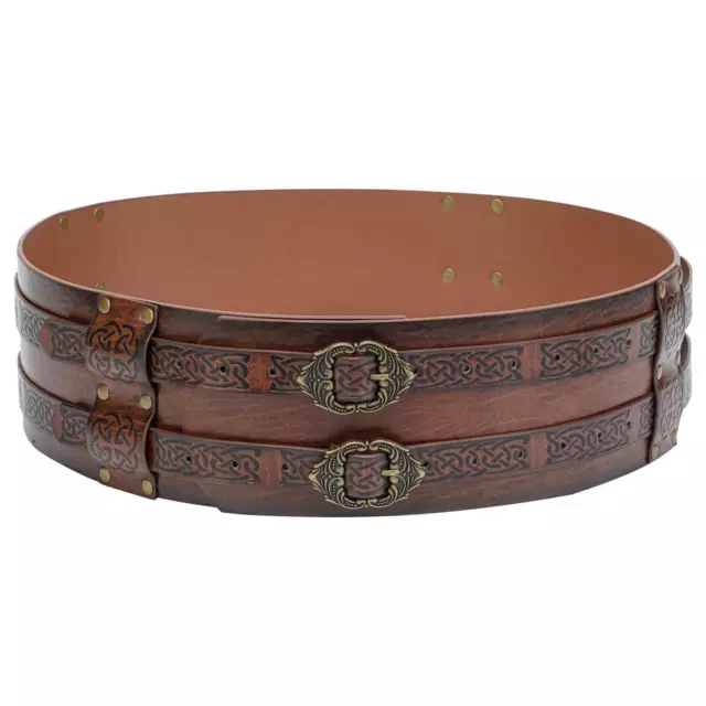 Viking Ceinture Cosplay Parties Style Rétro Ceinture Médiévale pour Hommes 2