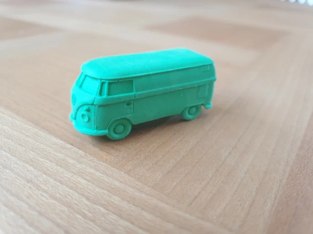 Tekno Dk N°405 - VW Volkswagen Bulli 'Den Rode Lober' - Van Rouge - Rare - Danemark
