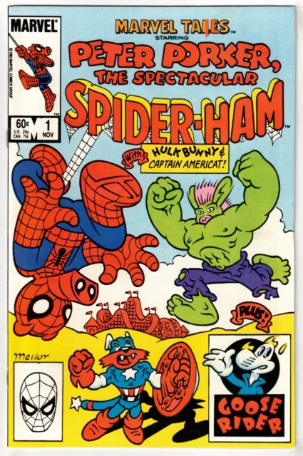 Marvel Tails Peter Porker Spectacular Spider-Ham #1 (1983)-1St App Spider-Ham-Vf