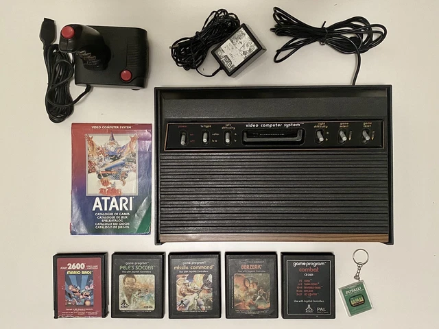 Atari 2600 6-Switch Woody Console