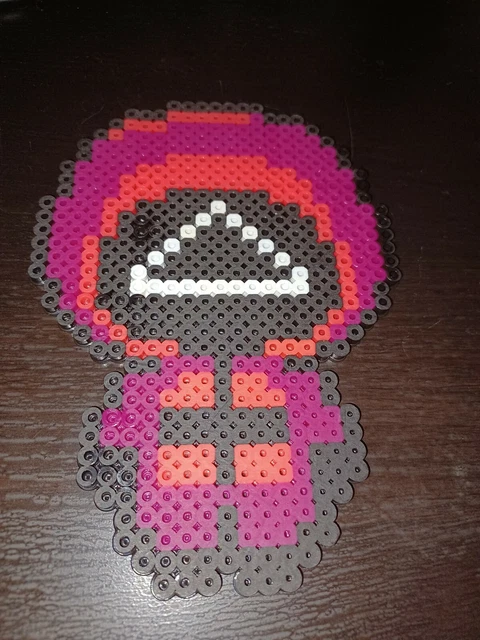 MR SPARKLE THE Simpsons Homer Simpson Perler Sprite Rave Edm Kand Plur 