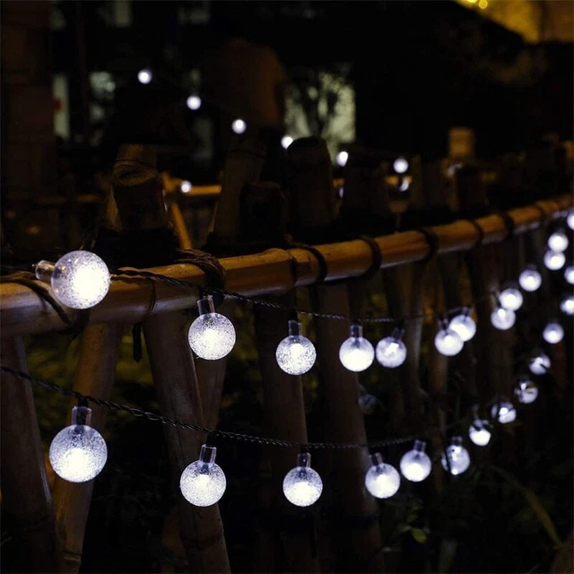 Solar20-200 LED String Lights Patio Party Yard Garden Wedding Waterproof Outdoor