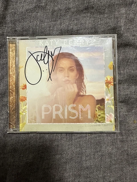 Katy Perry Prism サイン入り CD KATY PERRY SIGNED PRISM ALBUM VINYL AUTHENTI AUTOGRAPH