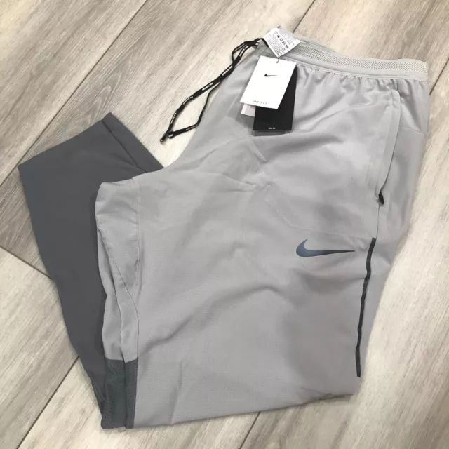 MENS S SMALL Nike Swift Flex 27 Running Dri Fit Pants Green Gray 928583  346 $99.99 - PicClick