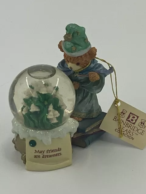 BAINBRIDGE BEARS COLLECTION SNOWGLOBE May Friends are Dreamers - Limited Edition