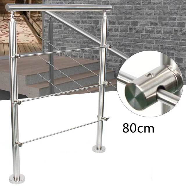 STAINLESS STEEL SAFETY Grab Rail Garden Steps Stairs Handrail