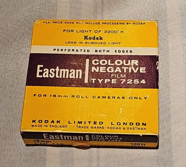 Kodak Eastman 16mm Movie Film Reel Plio-Magic Case Magnificent Obsession  neg