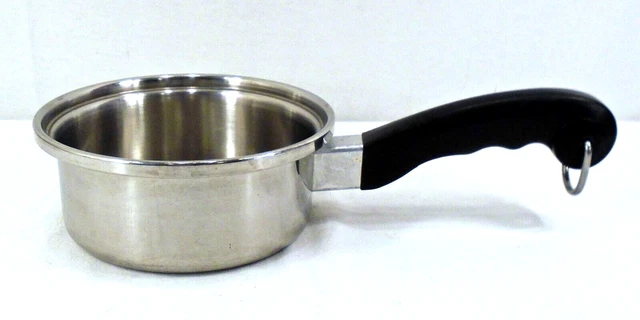 Sartén de salsa de 1 cuarto vintage Saladmaster T304S acero inoxidable Dallas TX EE. UU. - sin tapa
