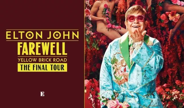 2 Biglietti Ultimo Concerto Elton John Stoccolma 8 Luglio 2023