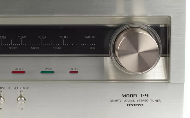 Onkyo T-9 Quartz Locked Am Fm Accordeur / Vintage / 1 An Garantie [2] 3