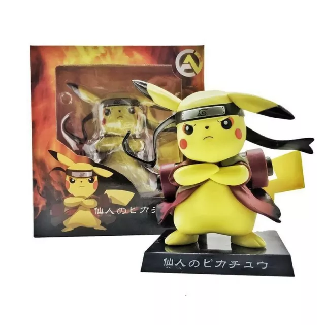 Pikaruto Exclusive Model Figure Statue - Pikachu & Naruto Pokemon Morph