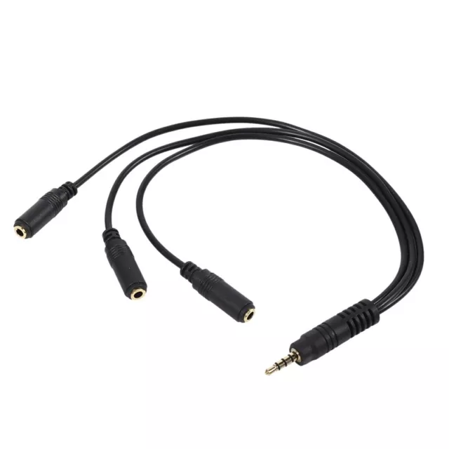3.5mm Stereo Audio Splitter Cable Gold Plated 3.5mm (1/8 inch) TRRS Stereo3025