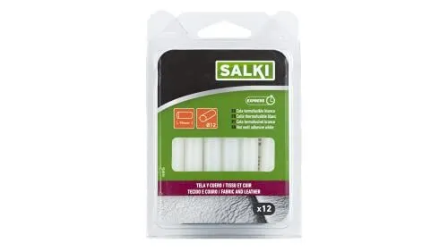 SALKI Barres de Colle Thermofusible - 12 Unités de Silicone Chaude de 12mm de...