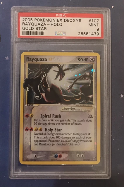 gold energy pokemon card evolving skies Rayquaza Gold Star #107 EXTENDED ART – Raycardza