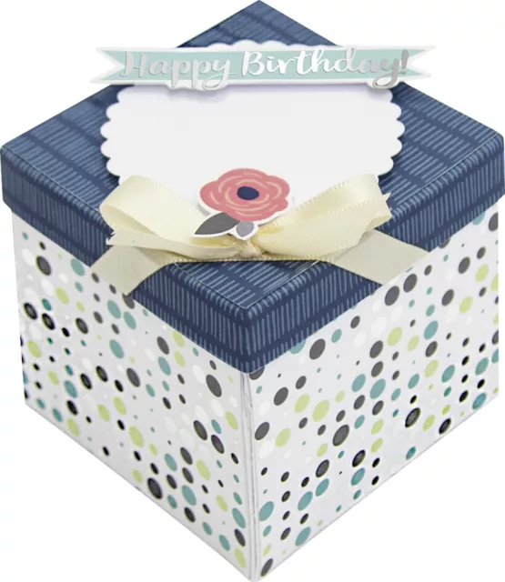 folia Explosionsbox-Bastelset "Happy Birthday"