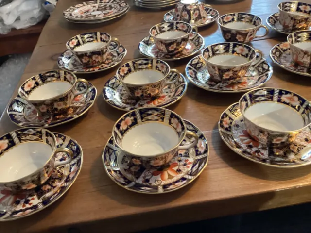 Royal Crown Derby Imari 2451 Set of 55 Pieces. Items Sold Individually